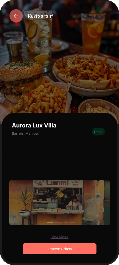 Event Booking App - View 5